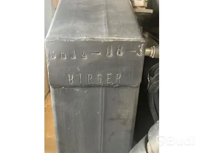 Spoltank på lastväxlarram