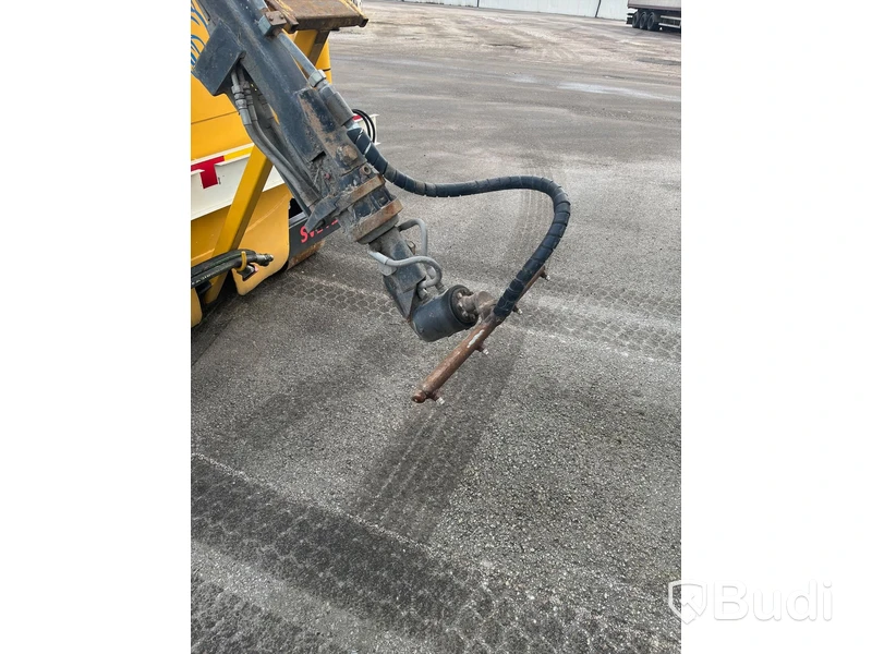 Spoltank på lastväxlarram
