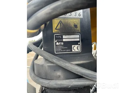 Spoltank på lastväxlarram