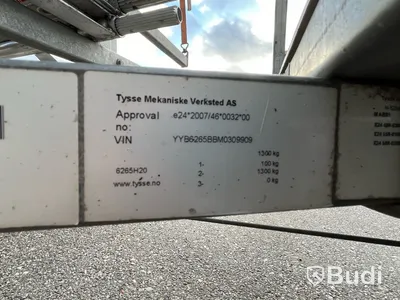 Ställningsläp Tysse inkl. ställning | -2021