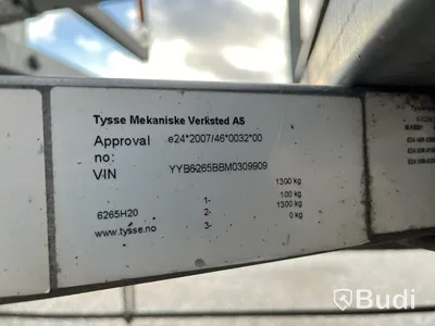Ställningsläp Tysse inkl. ställning | -2021