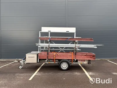 Ställningsvagn Tysse 1300 kg med ställning | 2021