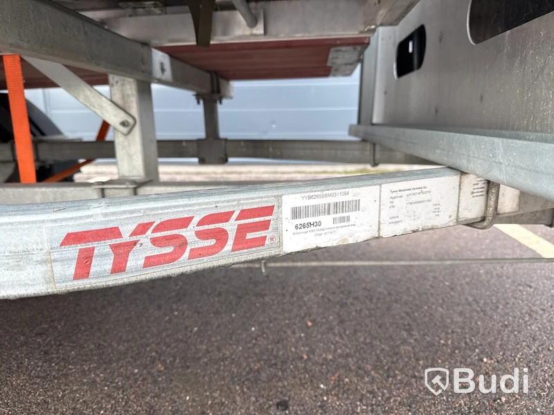 Ställningsvagn Tysse 1300 kg med ställning | 2021
