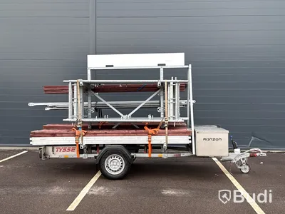 Ställningsvagn Tysse 1300 kg med ställning | 2021