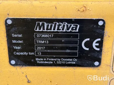 Dumpervagn Multiva TRM13 | 13 ton | 2017