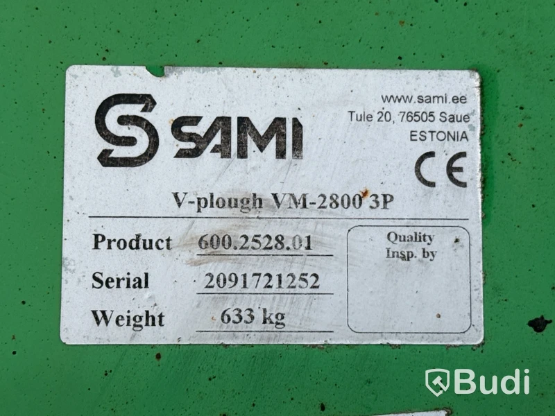 Vikplog Sami VM-2800 3P | 2017