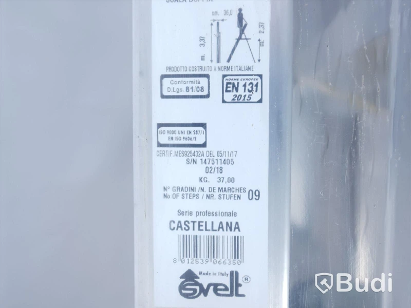 Stege Svelt Castellana, 9 steg
