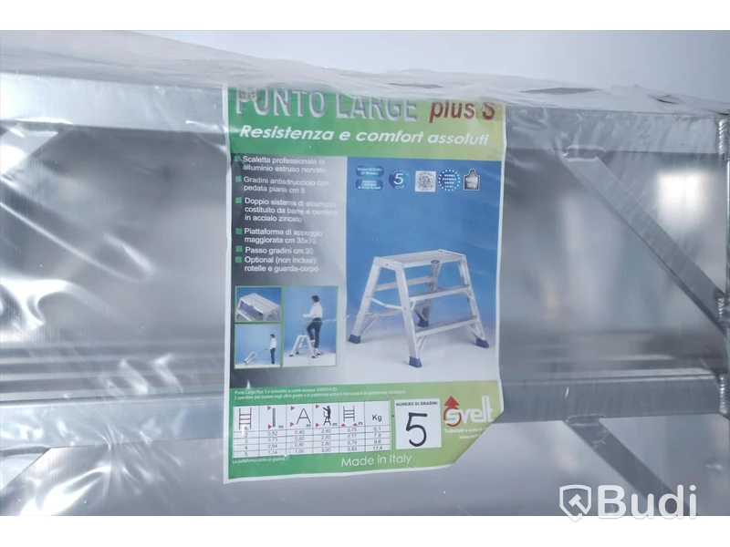 Trappstege Svelt Punto Large Plus S, 5 steg.
