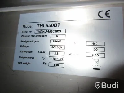 Kylskåp Hagfors AB modell THL650 BT