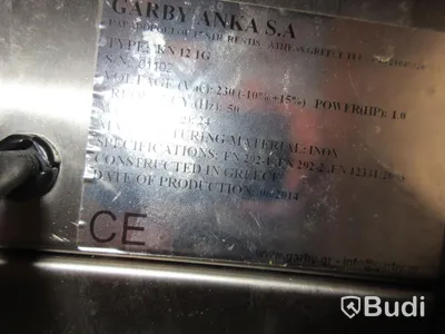 Köttkvarn Garby Anka, typ KN1216 OBS! omstartad då det upptäckts att kniv och sil saknas.