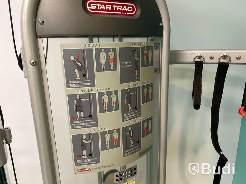 Multimaskin Star Trac Instinct med div redskap, se bild Omstartad pga felbud.