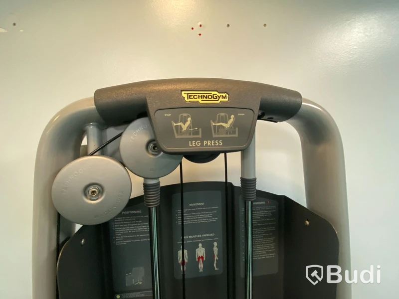 Benpress Technogym upp till 190kg, 2SC Leg press