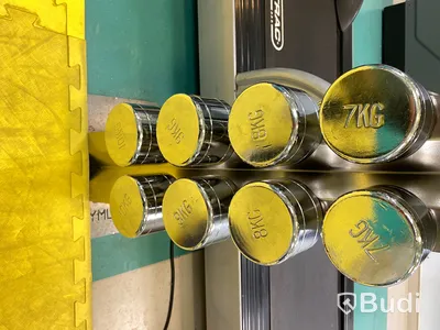 Gymleco hantelset ink ställning. Vikter 1-10 kg . Omstartad pga felbud