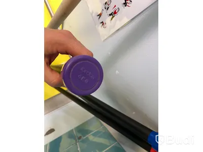 3st Powerbars samt stretchpinne. Vikter på powerbars är 4,5 och 7 kg
