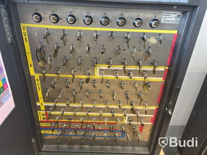 2 SAM electronic key cabinets