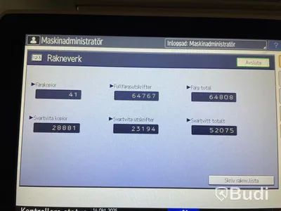 Multifunktionsskrivare MFP Ricoh IM C3000