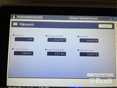 Multifunktionsskrivare MFP Ricoh IM C3000