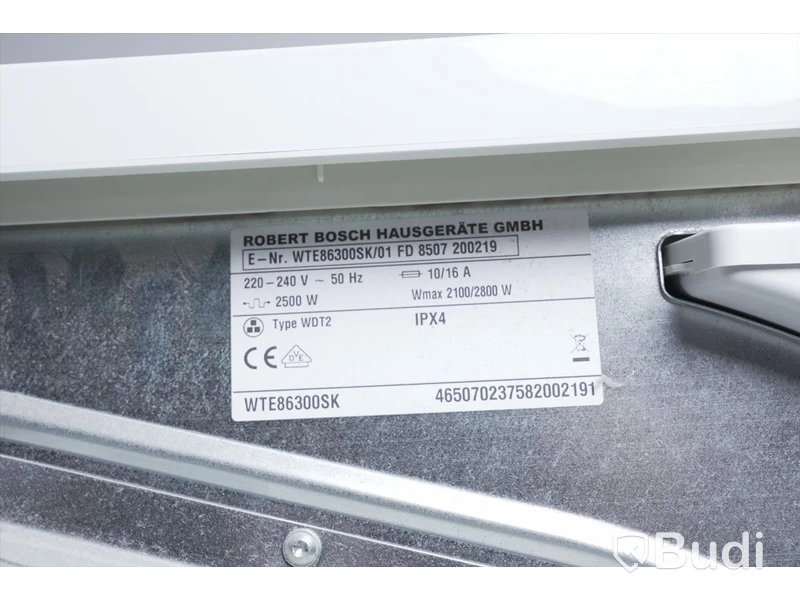 Torktumlare BOSCH Maxx 6 Sensitive, OBS! Dammfilter trasigt.