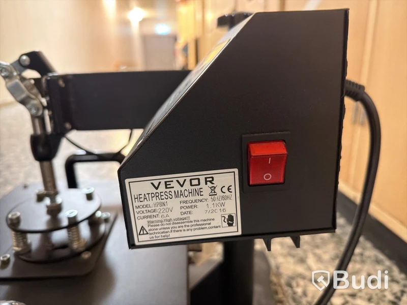 Värmepressmaskin Vevor HPB01