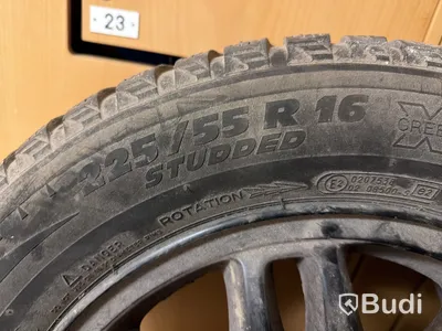 Hjul Mercedes, 225/55 R16, dubbdäck