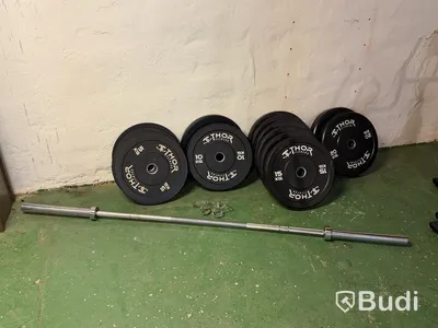 Viktset 170 kg, med stång 20 kg, Thor Fitness