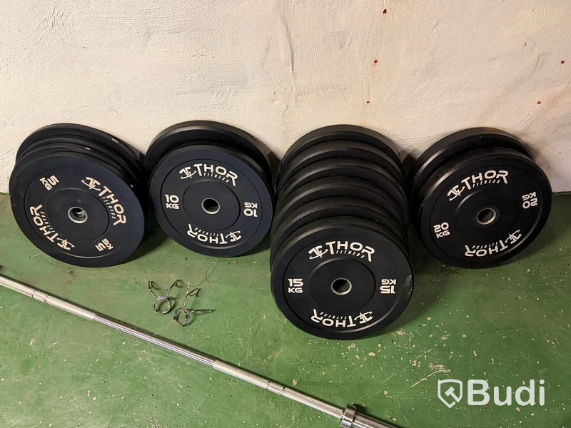 Viktset 170 kg, med stång 20 kg, Thor Fitness