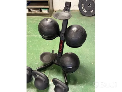 3st slamballs samt Kettlebellset, Thor Fitness/ Nordic Fighter