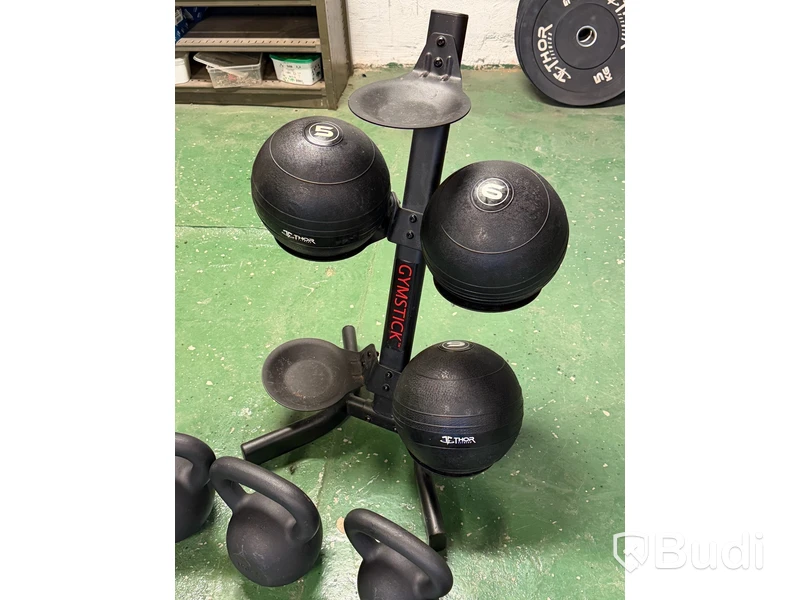 3st slamballs samt Kettlebellset, Thor Fitness/ Nordic Fighter