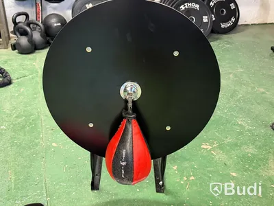 Päronboll med väggstativ, Nordic Fighter, samt speedball, Brute