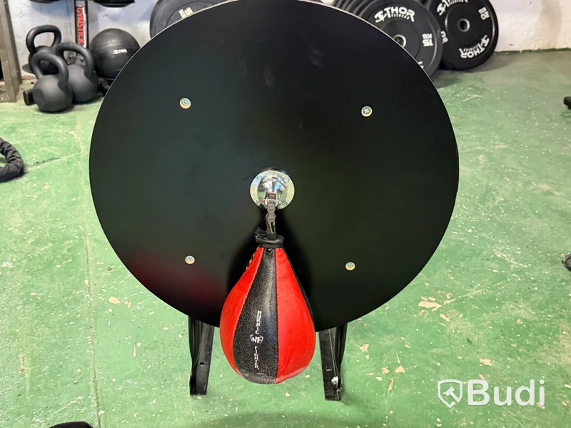 Päronboll med väggstativ, Nordic Fighter, samt speedball, Brute