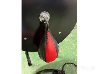 Päronboll med väggstativ, Nordic Fighter, samt speedball, Brute