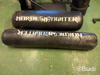 2 st boxningsäckar, Nordic Fighter, svart