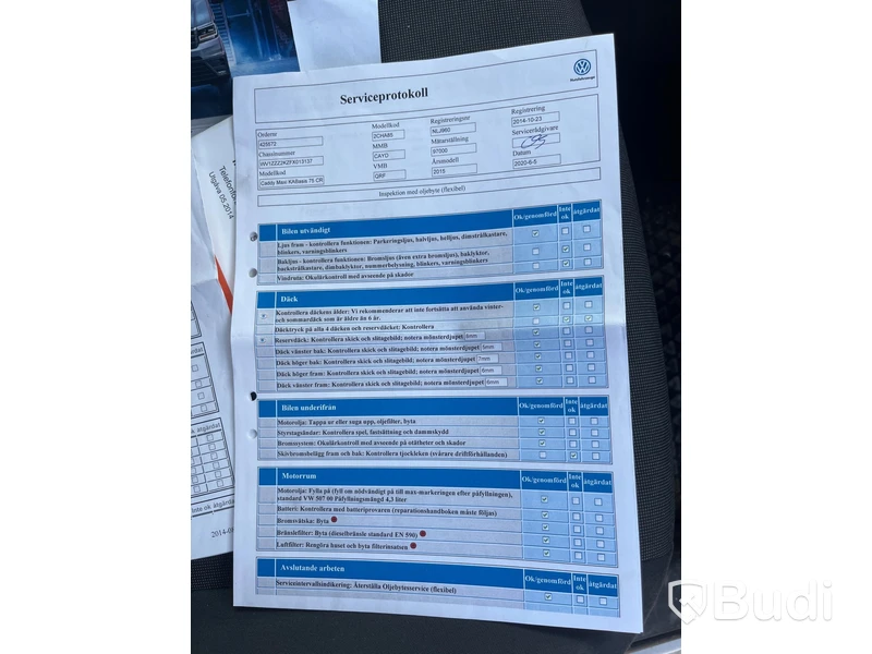 Volkswagen Caddy Maxi Panel Van 1.6 TDI DPF DSG Sequential, 102 hp, 2015
