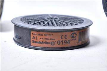 Skyddsmask 2 st & filter - Sundström SR 90-2 M/L, 3M 6200 M 