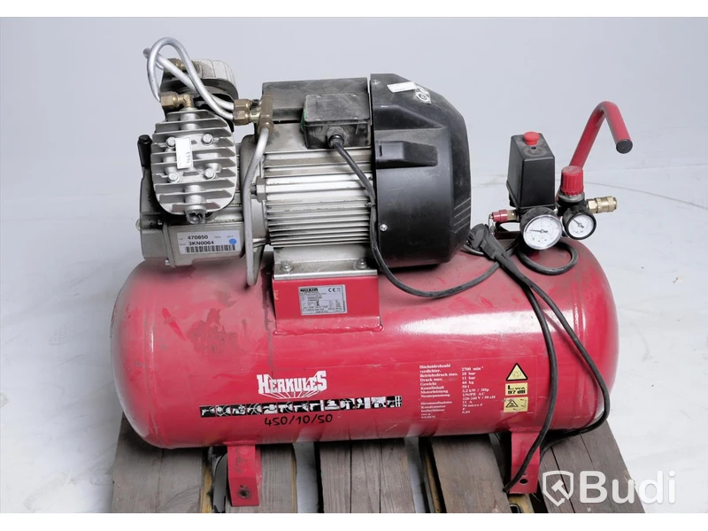 Kompressor - Herkules 450/10/50 Obs! Saknar hjul