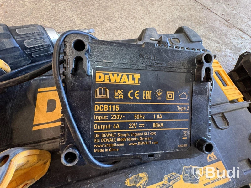 4 st. elverktyg DeWalt 18 volt