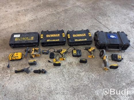 4 st. elverktyg DeWalt 18 volt