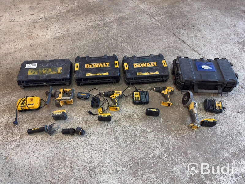 4 st. elverktyg DeWalt 18 volt