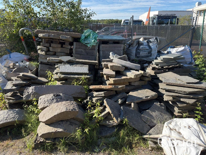 Stenparti, natursten