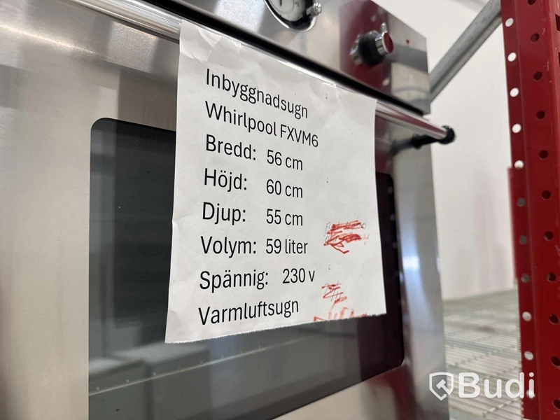 Varmluftsugn Whirlpool