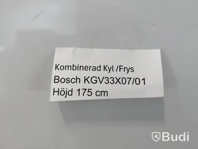 Kombinerad Kyl/Frys Bosch