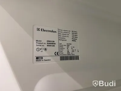 2 st Kombinerad Kyl/Frys Electrolux