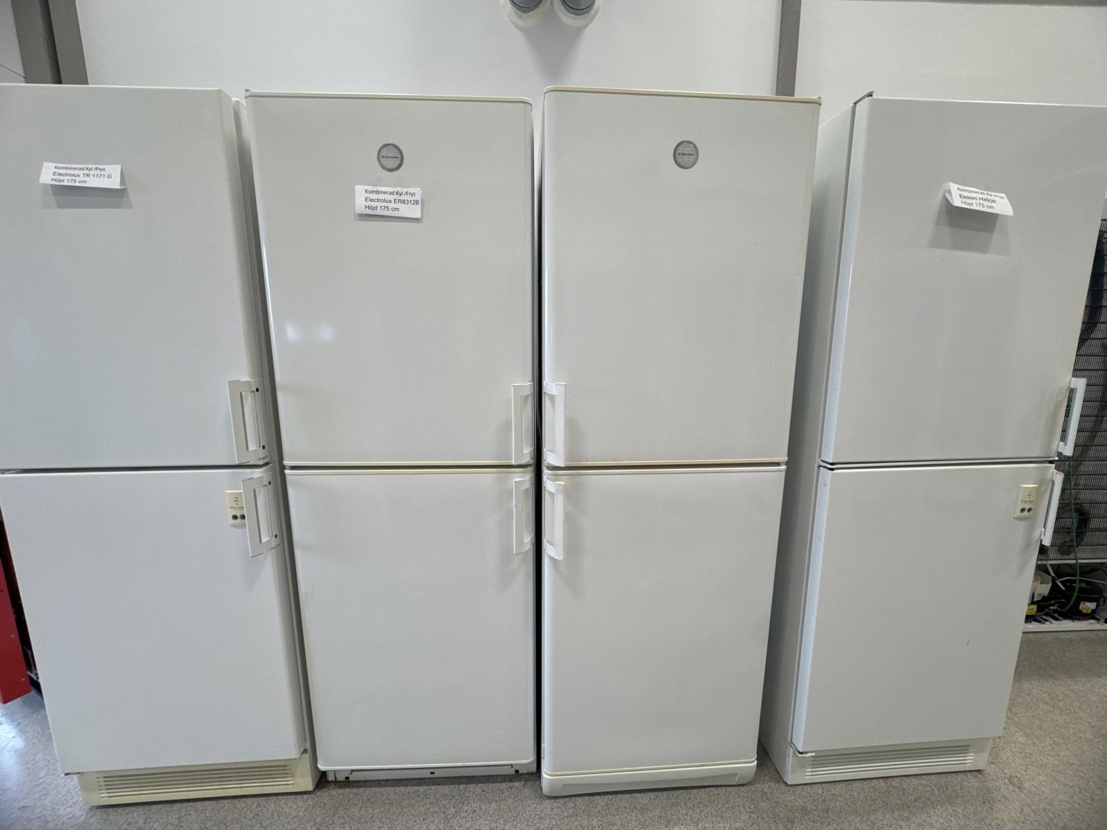 2 st Kombinerad Kyl/Frys Electrolux