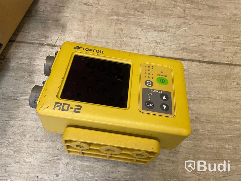 Topcon LS-B2 maskinmottagare ink RD-2 display och väska
