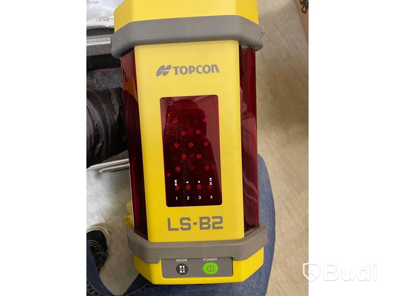 Topcon LS-B2 maskinmottagare ink RD-2 display och väska