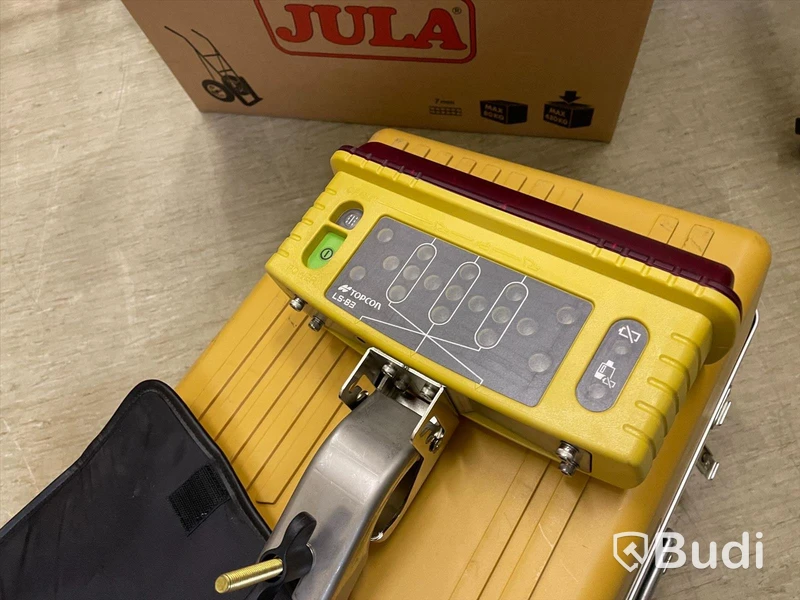 Topcon LS-B2 maskinmottagare ink RD-2 display och väska