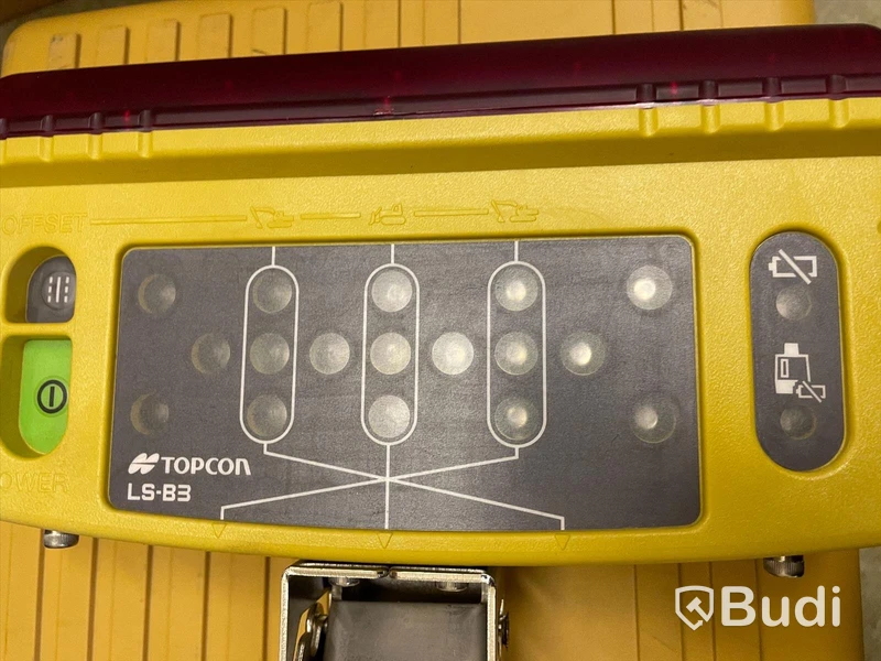 Topcon LS-B2 maskinmottagare ink RD-2 display och väska