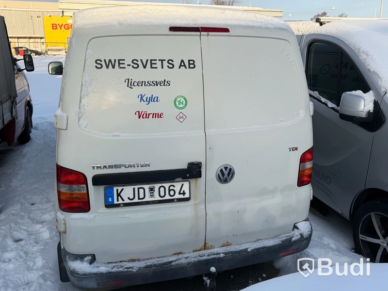 Skåpbil Volkswagen Transporter 2.5 -2008 | Med innehåll | Reparationsobjekt