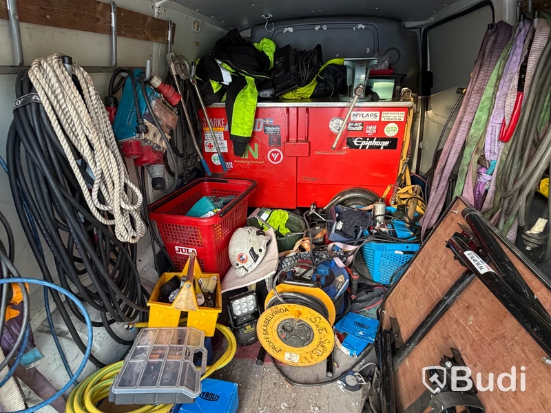 Skåpbil Volkswagen Transporter 2.5 -2008 | Med innehåll | Reparationsobjekt