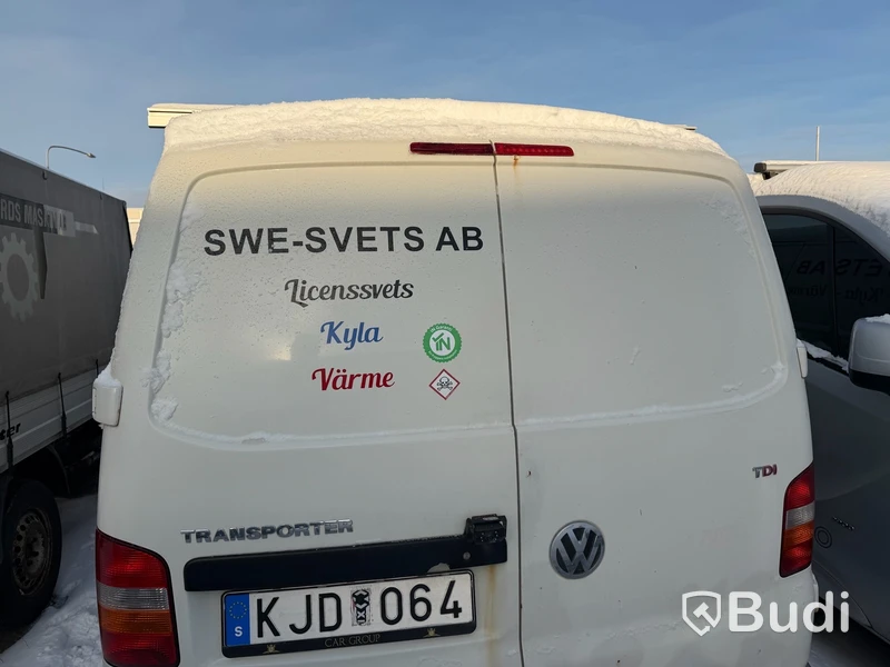 Skåpbil Volkswagen Transporter 2.5 -2008 | Med innehåll | Reparationsobjekt